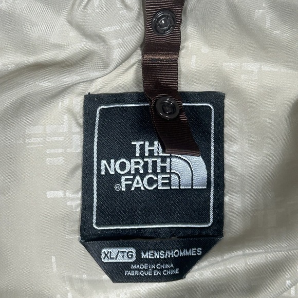 The North Face Jacket Men's Size XL Brown Hyvent Full Zip No Hood - Picture 6 of 16